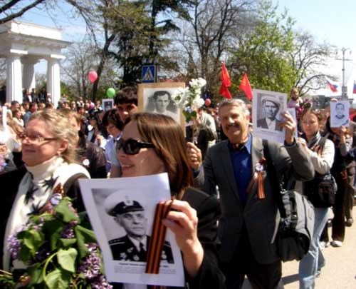 Заменим их в строю. Севастополь. Парад 9 Мая 2009г.