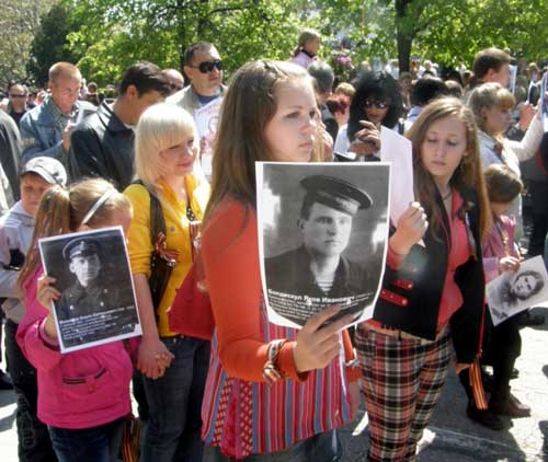 Заменим их в строю. Севастополь. Парад 9 Мая 2009г.
