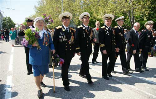 Севастополь. Парад 9 Мая 2009г.