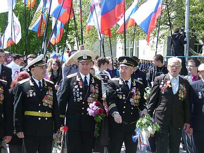 Севастополь. Парад 9 Мая 2009г.