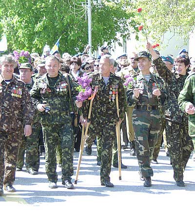 Севастополь. Парад 9 Мая 2009г.