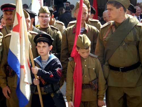 Севастополь. Парад 9 Мая 2009г.