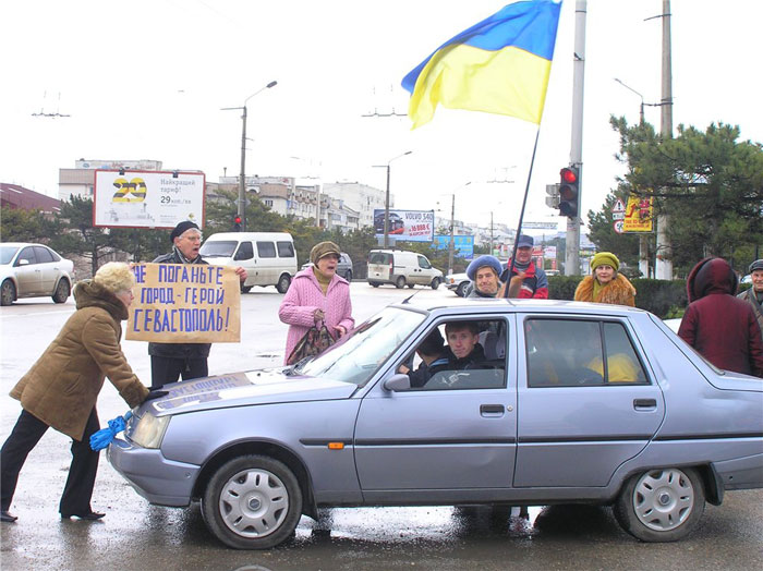 Севастополь. Автопробег с Шевченко в сердце 2009