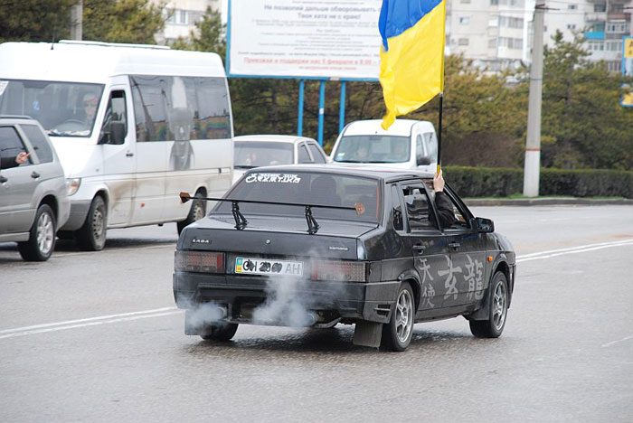 Севастополь. Автопробег с Шевченко в сердце 2009