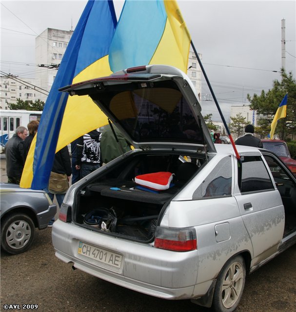 Севастополь. Автопробег с Шевченко в сердце 2009