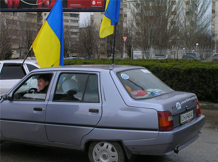 Севастополь. Автопробег с Шевченко в сердце 2009