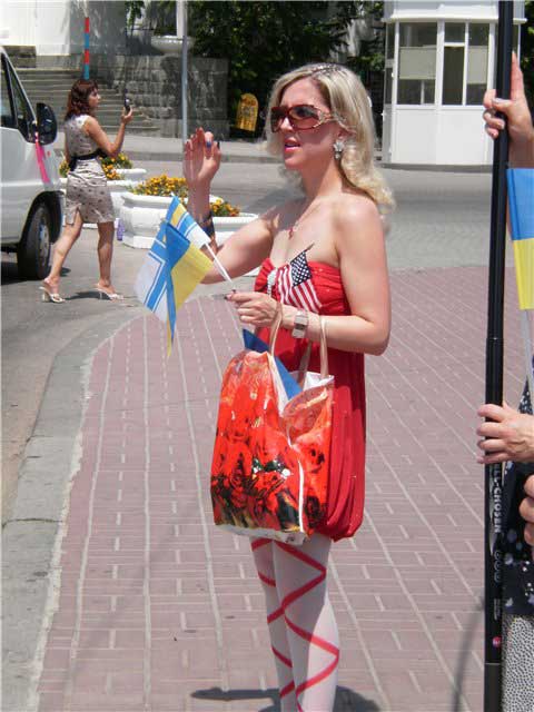 Автопробег, посвященный Дню флота Украины. Севастополь 4 июля 2009 г.
