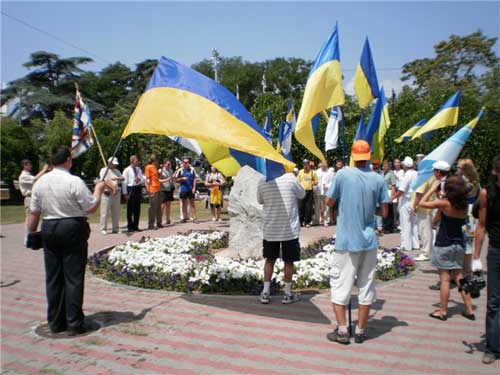 Автопробег, посвященный Дню флота Украины. Севастополь 4 июля 2009 г.