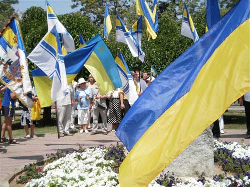 Автопробег, посвященный Дню флота Украины. Севастополь 4 июля 2009 г.